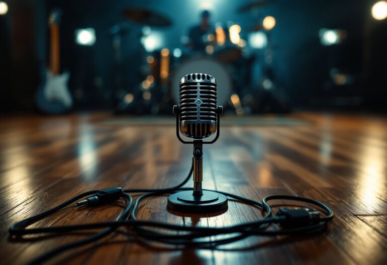 Matteo Paolillo in un momento musicale tra rap e melodie