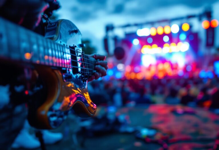 Immagine che rappresenta la musica di marzo 2025 con artisti innovativi