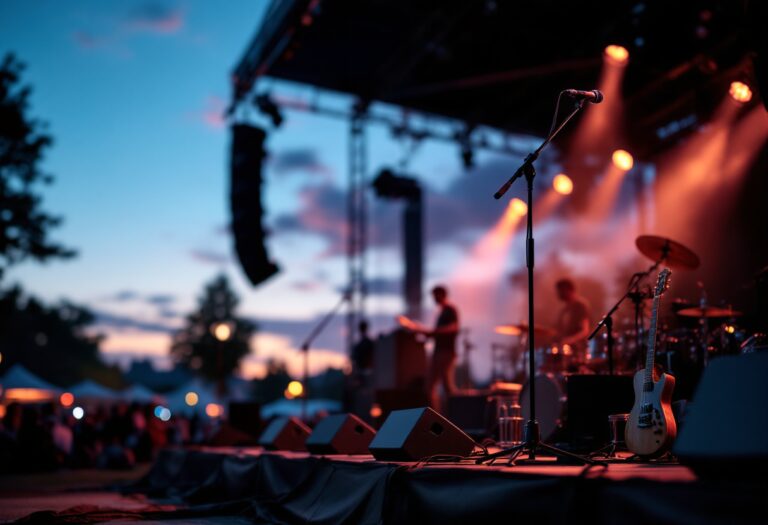 Immagine di Musicultura 2025 con artisti emergenti italiani