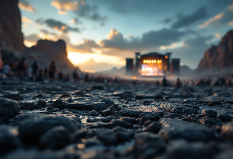 Immagine del film dei Pink Floyd con effetti visivi