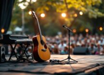 Rino Gaetano in concerto, simbolo della musica italiana
