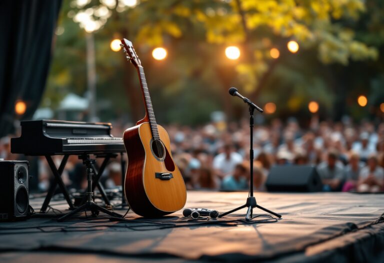 Rino Gaetano in concerto, simbolo della musica italiana