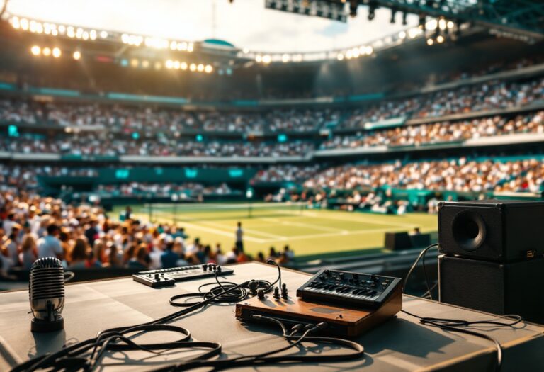 Taylor Swift interagisce con The Darkness agli US Open 2024