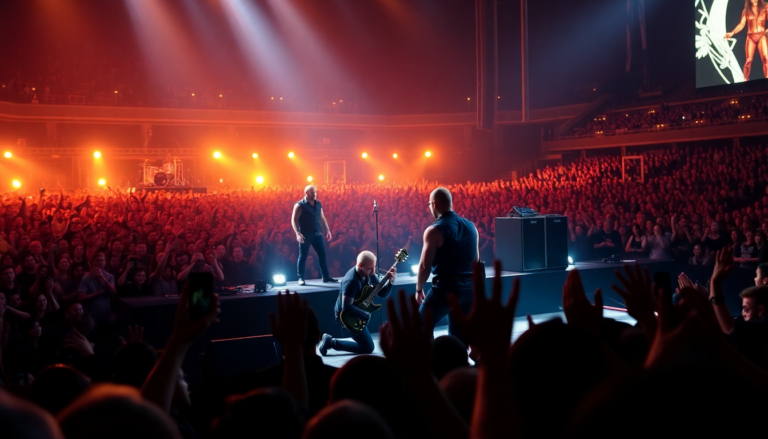 david draiman dei disturbed si e fidanzato sul palco 1747045846