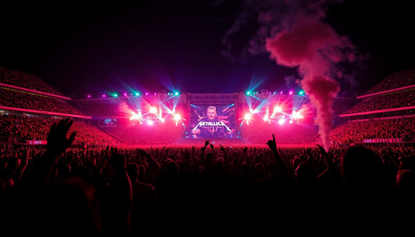 metallica fanno tremare il lane stadium con un concerto indimenticabile 1746916908