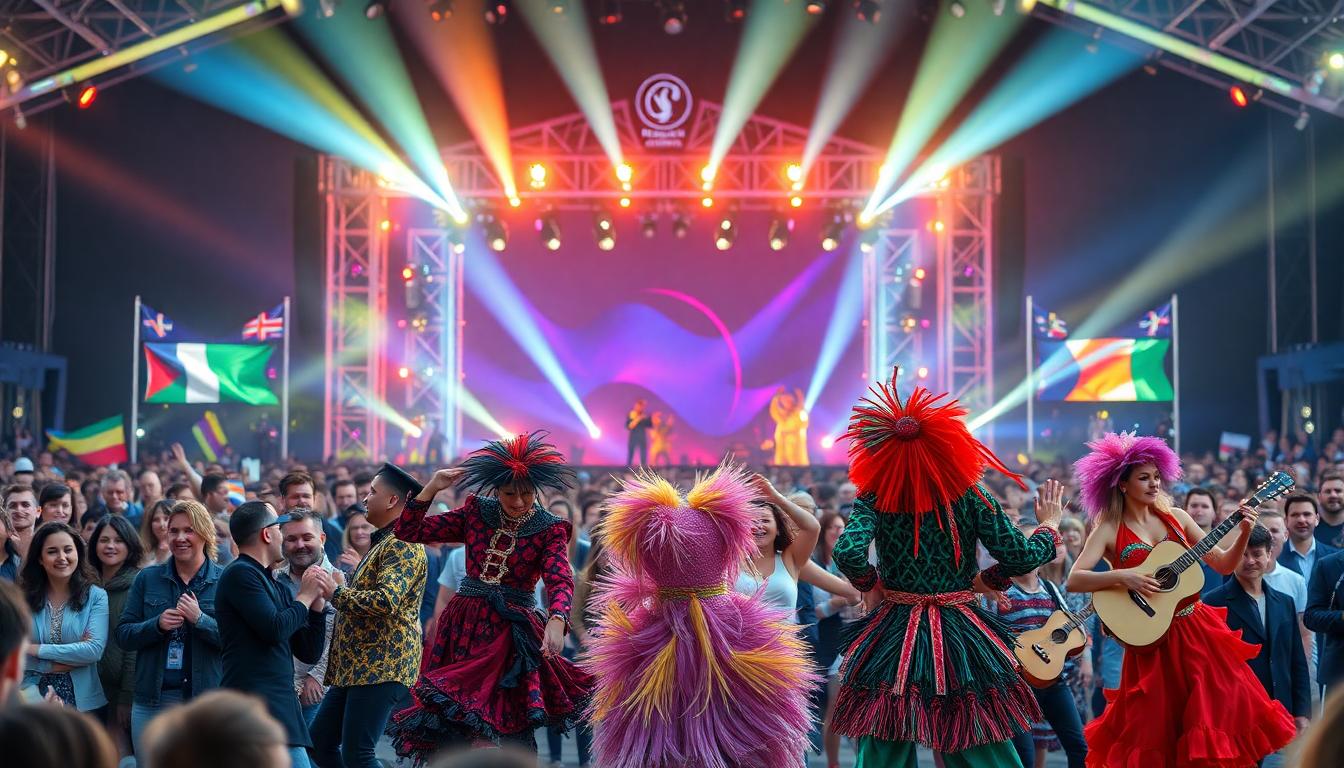 un trionfo di musica e colori alleurovision 2025 1747563148