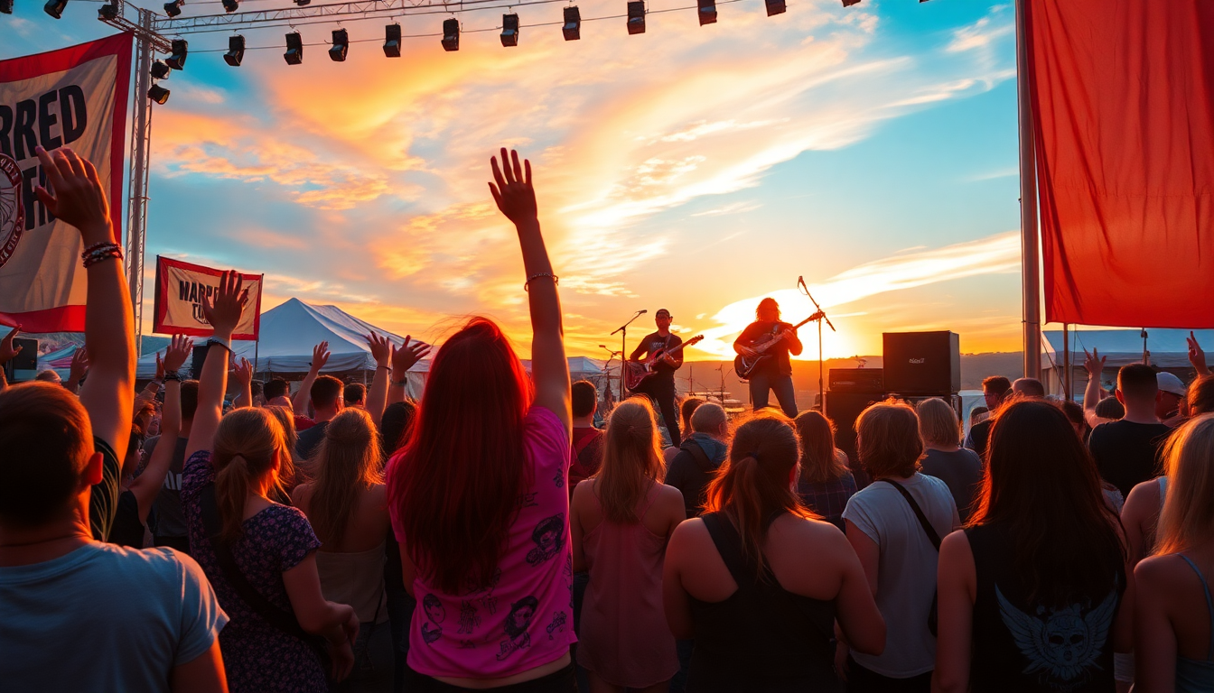 warped tour 2025 la rinascita di band legendarie nel caos musicale 1749840086