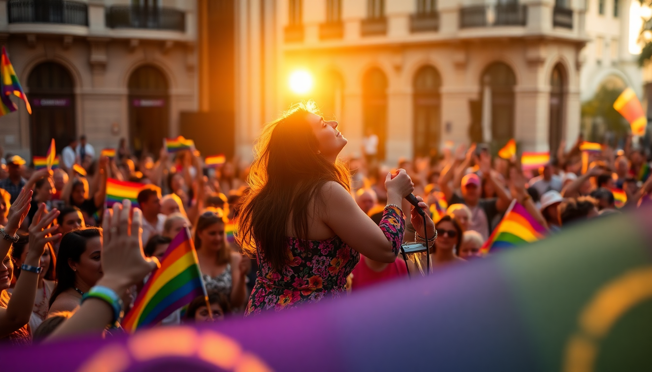 il duetto indimenticabile di ambra angiolini e jolanda renga al milano pride 1751363561