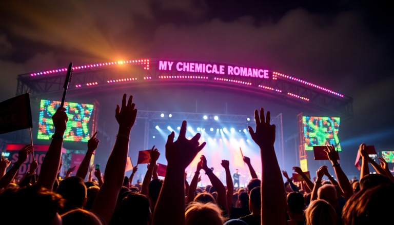 il tour 2025 di my chemical romance un viaggio tra nostalgia e nuovi arrangiamenti 1752350721