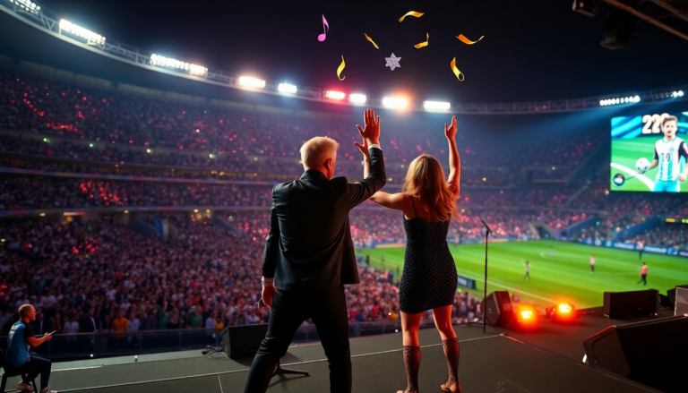la magia del duetto tra robbie williams e laura pausini alla fifa club world cup 1752402781