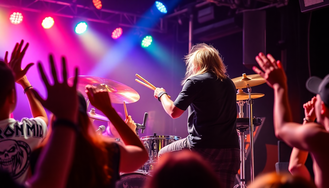 nicko mcbrain il batterista degli iron maiden riprende le esibizioni con una cover band 1752558810