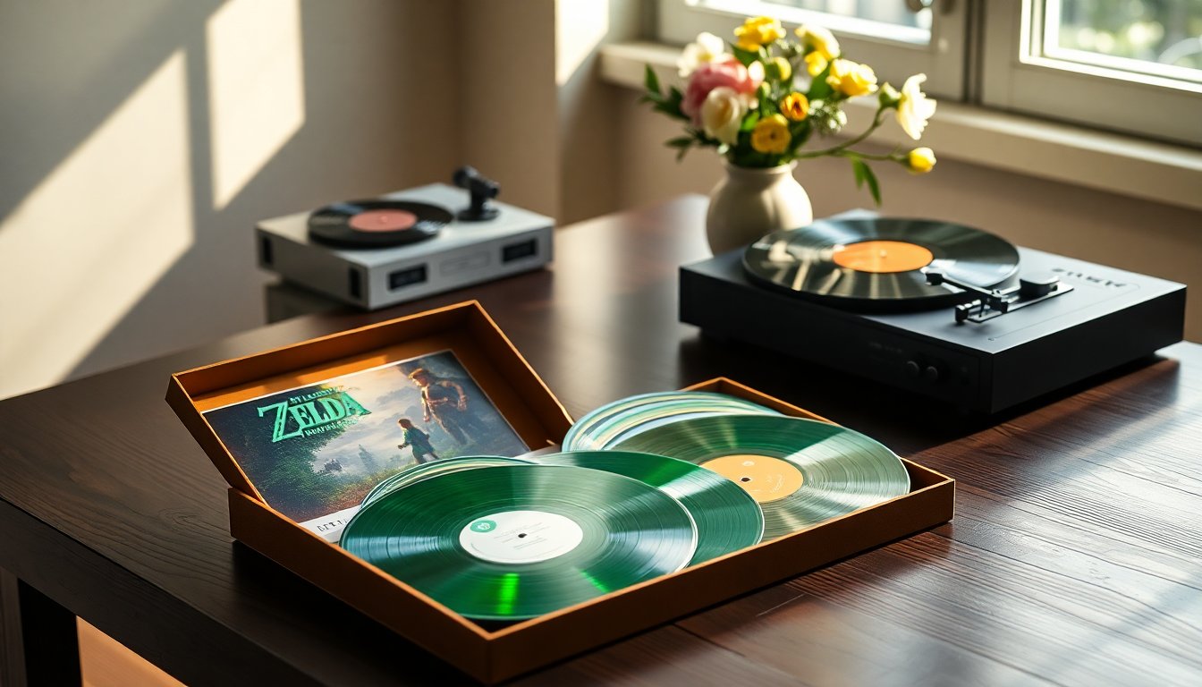 il cofanetto in vinile di the legend of zelda breath of the wild e in arrivo 1761787713