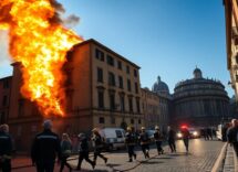 incendio a roma evacuazione di oltre 100 persone 1761687975