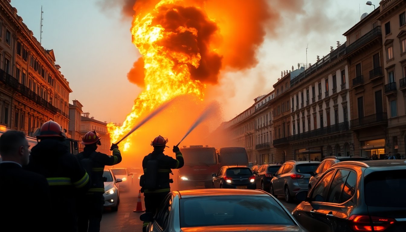 incendio a roma evacuazioni e disagi nel traffico python 1759750620