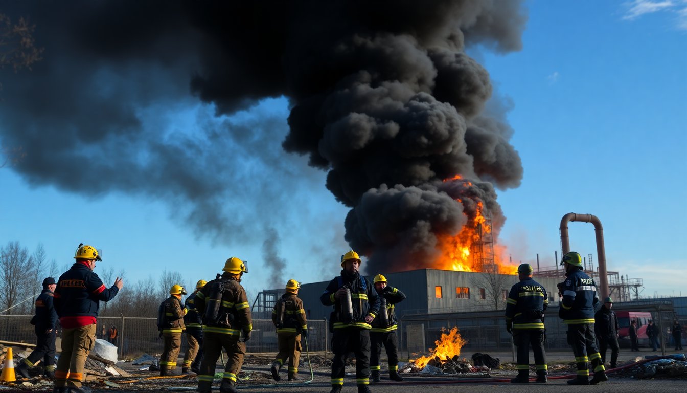 incendio industriale in lombardia causa evacuazione e disagi 1761687812